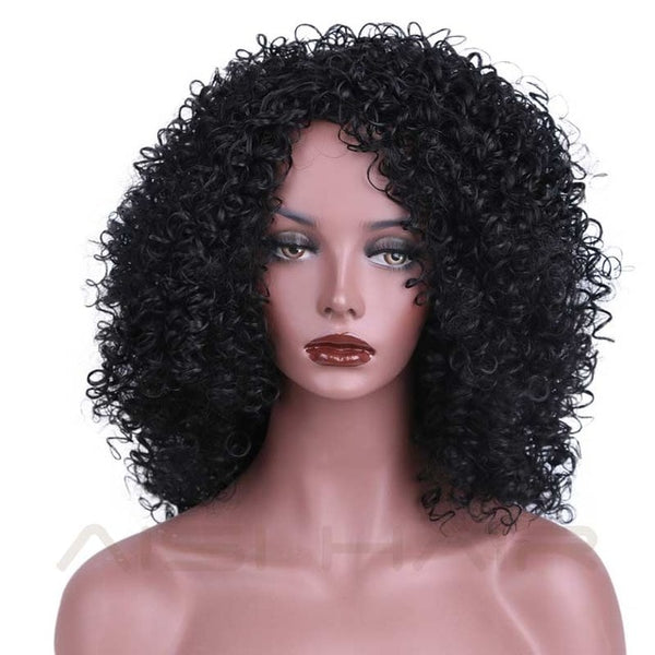 Afro Kinky Curly Synthetic Wig