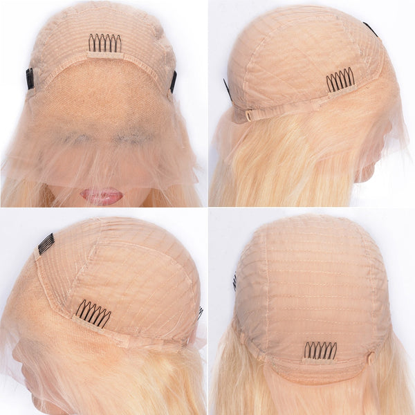 Blonde Short Bob Straight
