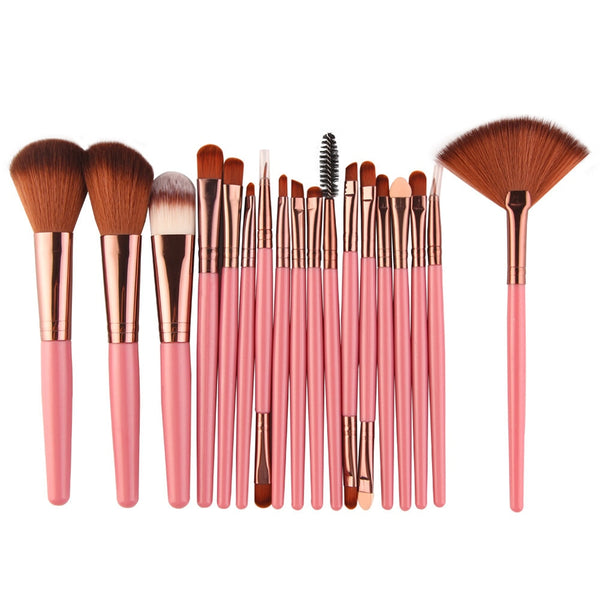 18 pcs Makeup Brushes Set