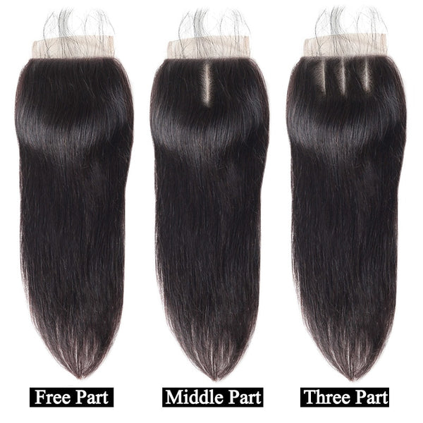 Malaysian Hair Bundles with Closure