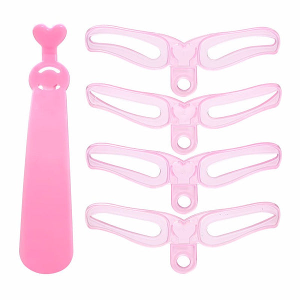 4Pcs/Set Brow Stencils