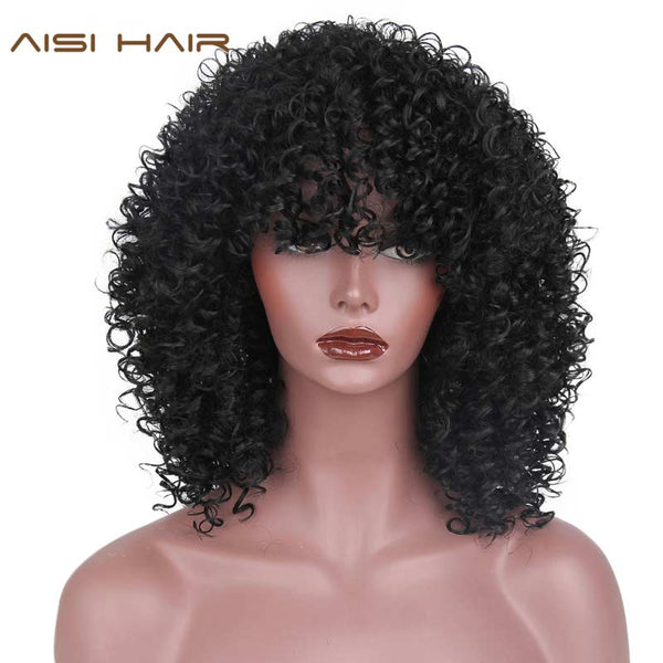 Afro Kinky Curly Synthetic Wig
