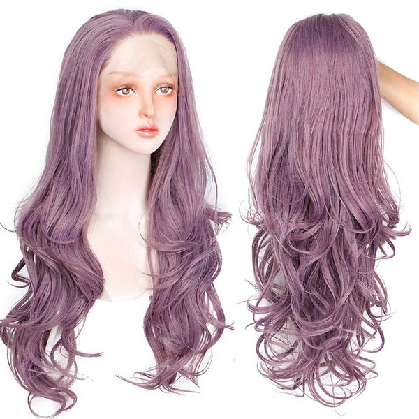 Purple Lace Wig