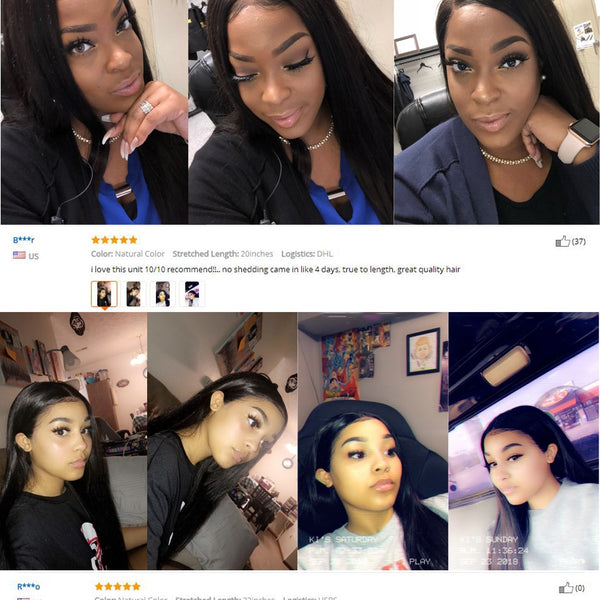 Silky Straight Lace Front