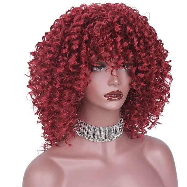 Afro Kinky Curly Synthetic Wig
