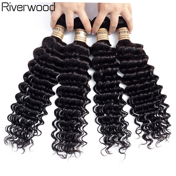 4 Bundles  Brazilian Deep Wave