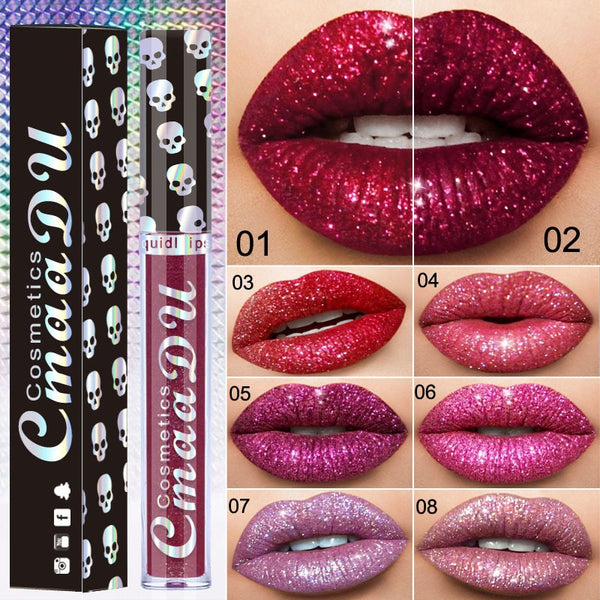 8 Colors Sexy Shimmer Diamond Matte