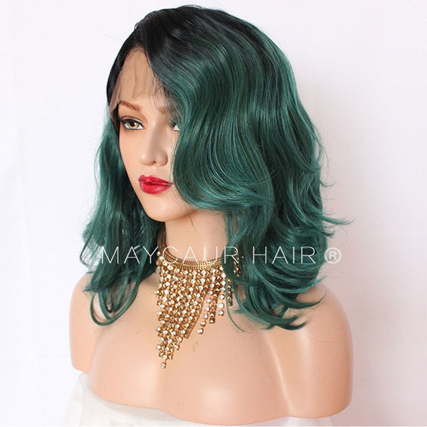 Green Synthetic Lace