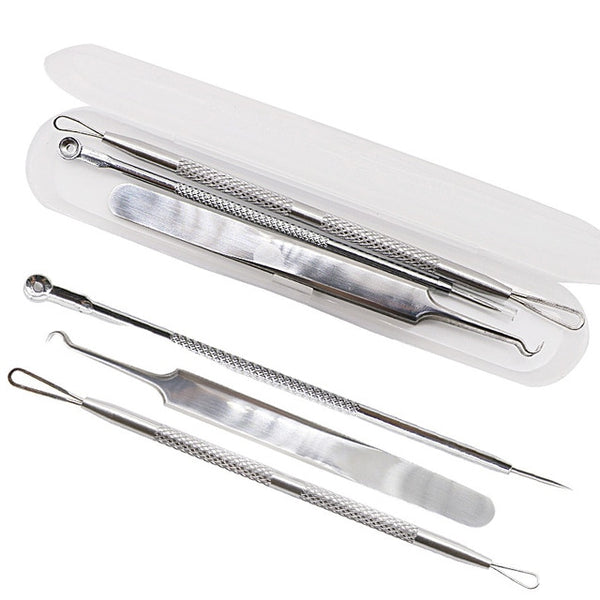 4Pcs/Set Rose Gold Acne Kit