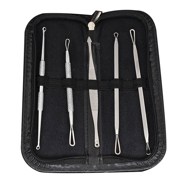 4Pcs/Set Rose Gold Acne Kit